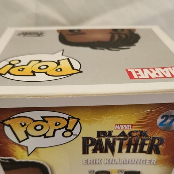 Michael B. Jordan signed Funko Pop! Vinyl: Marvel - Erik Killmonger #278 w/COA - Picture 5 of 5